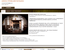 Tablet Screenshot of immobiliarepantaleoni.it